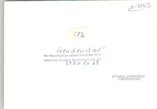 AK / Ansichtskarte Freudenstadt Panorama Freudenstadt