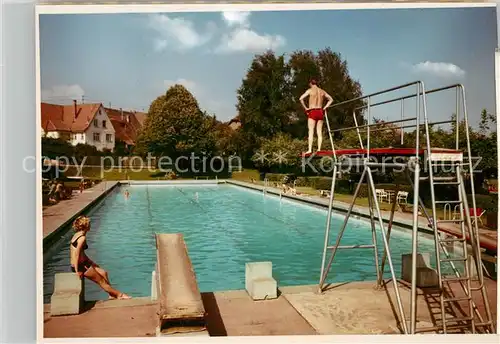 AK / Ansichtskarte Pfalzgrafenweiler Schwimmbad Pfalzgrafenweiler