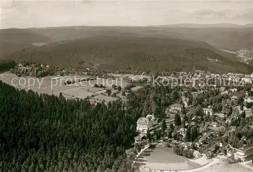 AK / Ansichtskarte Freudenstadt Kurort im Schwarzwald Fliegeraufnahme Freudenstadt