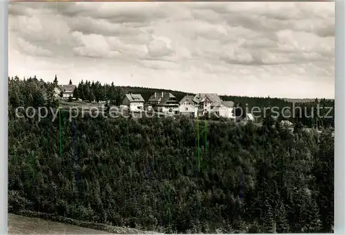 AK / Ansichtskarte Kniebis_Freudenstadt Panorama Blick zum Gasthaus Pension zum Schwarzwald Kniebis_Freudenstadt