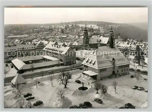 AK / Ansichtskarte Freudenstadt Marktplatz Kurort im Schwarzwald Fliegeraufnahme Freudenstadt