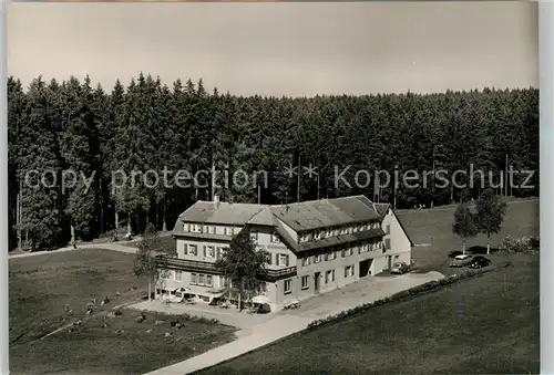 AK / Ansichtskarte Kniebis_Freudenstadt Luftkurheim Waldesruhe Kurort im Schwarzwald Fliegeraufnahme Kniebis_Freudenstadt