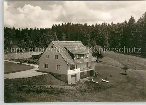 AK / Ansichtskarte Kniebis_Freudenstadt Gaestehaus Pension Haus Welle Kurort im Schwarzwald Kniebis_Freudenstadt