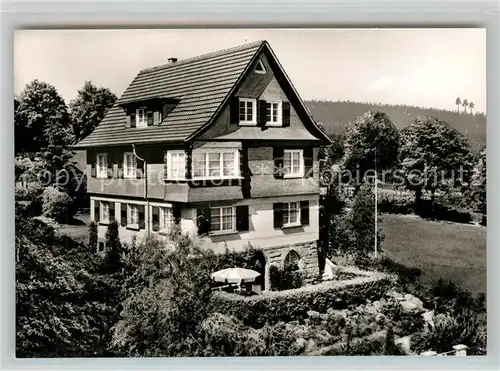 AK / Ansichtskarte Freudenstadt Gaestehaus Pension Haus Mohn Kurort im Schwarzwald Freudenstadt