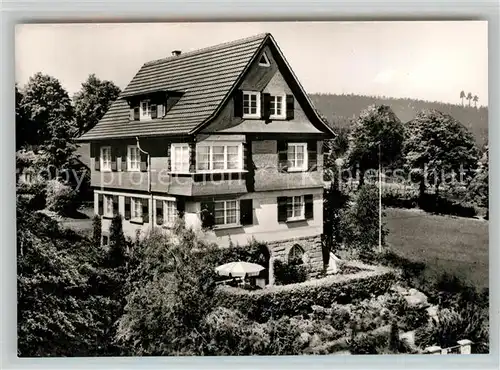 AK / Ansichtskarte Freudenstadt Gaestehaus Pension Haus Mohn Hoehenluftkurort im Schwarzwald Freudenstadt