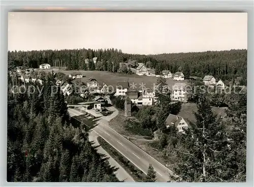 AK / Ansichtskarte Kniebis_Freudenstadt Teilansicht Hoehenluftkurort Schwarzwaldhochstrasse Kniebis_Freudenstadt