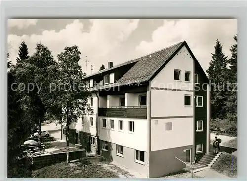 AK / Ansichtskarte Kniebis_Freudenstadt Naturfreundehaus Kniebis_Freudenstadt