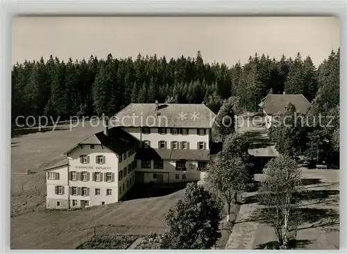 AK / Ansichtskarte Zuflucht Schmelzles Hoehenhotel Schwarzwald Zuflucht