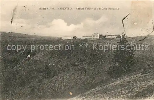 AK / Ansichtskarte Markstein_Le Refuge dhiver du Ski Club Markstein Markstein_Le