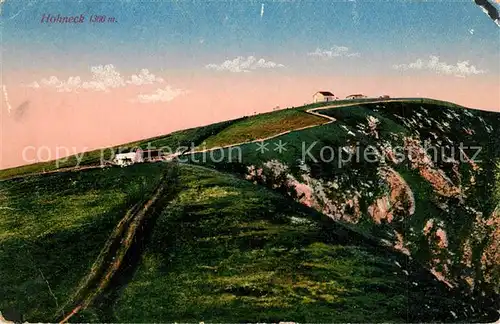 AK / Ansichtskarte Hohneck Panorama Hohneck