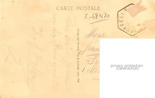 AK / Ansichtskarte Fellering Vue generale Fellering