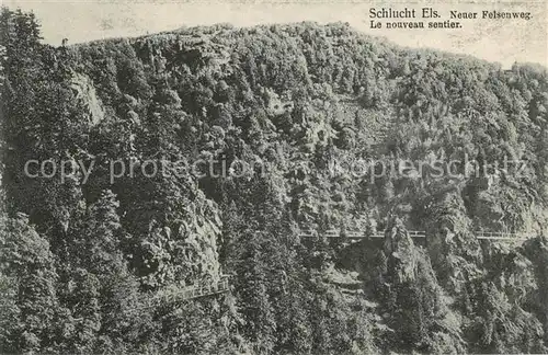 AK / Ansichtskarte La_Schlucht Schlucht Els Le nouveau sentier La_Schlucht