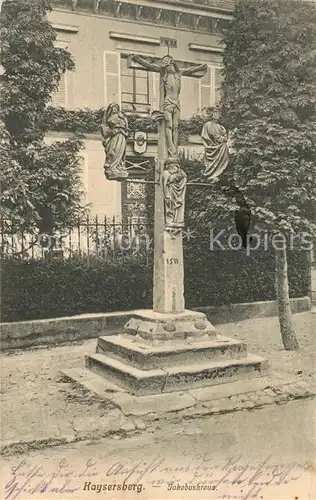 AK / Ansichtskarte Kaysersberg_Haut_Rhin Jakobuskreuz Kaysersberg_Haut_Rhin