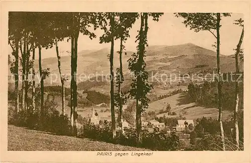 AK / Ansichtskarte Pairis mit Lingekopf Pairis