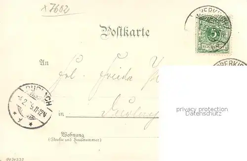 AK / Ansichtskarte Oedsbach_Oberkirch_Baden  Oedsbach_Oberkirch_Baden