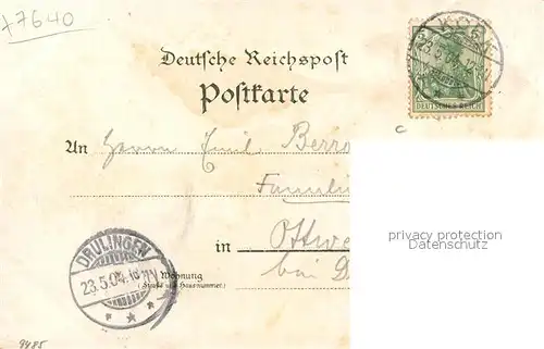 AK / Ansichtskarte Neumuehl_Kehl Gasthaus zur Krone  Neumuehl Kehl