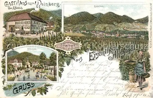 AK / Ansichtskarte Eisental Affental Gasthaus zum Weinberg Eisental