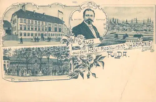 AK / Ansichtskarte Fulda Hotel Harmonie  Fulda
