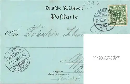 AK / Ansichtskarte Usingen Kaiser Postalm Bahnhof  Usingen