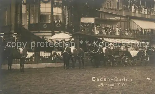 AK / Ansichtskarte Iffezheim Rennbahn Iffezheim