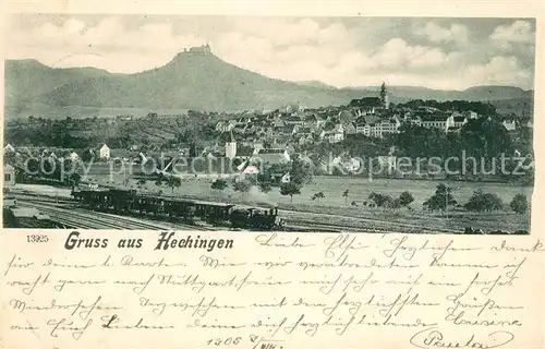 AK / Ansichtskarte Hechingen Eisenbahn Hechingen