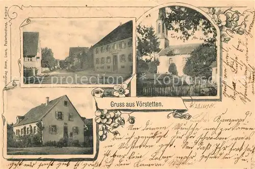 AK / Ansichtskarte Voerstetten Kirche Rathaus Voerstetten