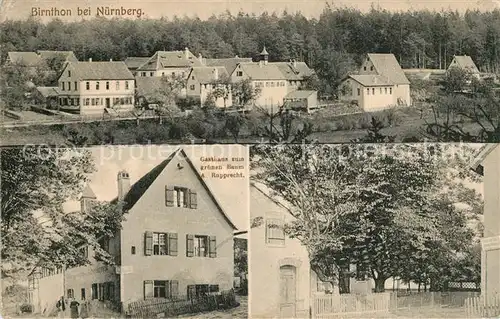 AK / Ansichtskarte Birnthon Gasthaus zum gruenen Baum  Birnthon