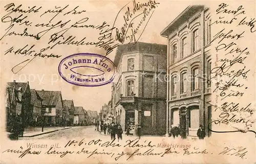 AK / Ansichtskarte Winsen_Luhe Marktstrasse Winsen Luhe