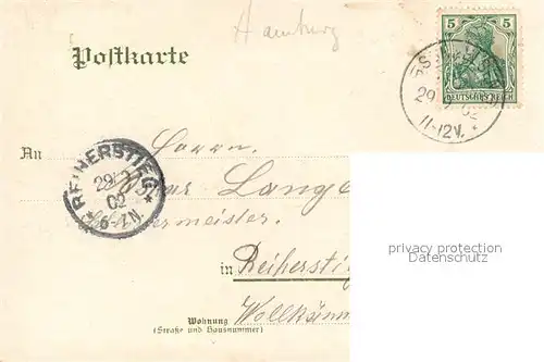 AK / Ansichtskarte Rugenbergen Reumanns Gasthof  Rugenbergen