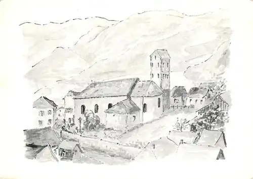 AK / Ansichtskarte Soultzmatt Eglise avec son clocher  Soultzmatt