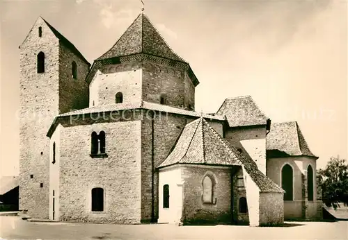 AK / Ansichtskarte Ottmarsheim_Haut Rhin Eglise Octogonale Ottmarsheim Haut Rhin