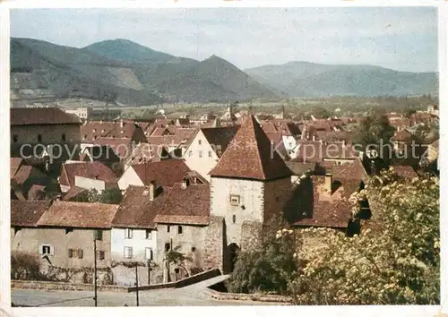 AK / Ansichtskarte Tuerkheim_Elsass Ortsansicht Tuerkheim Elsass