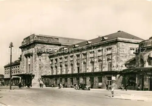 AK / Ansichtskarte Mulhouse_Muehlhausen Gare Centrale Mulhouse Muehlhausen