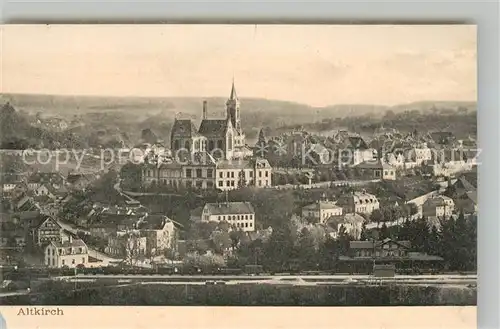 AK / Ansichtskarte Altkirch_Elsass Panorama mit Kirche Altkirch Elsass