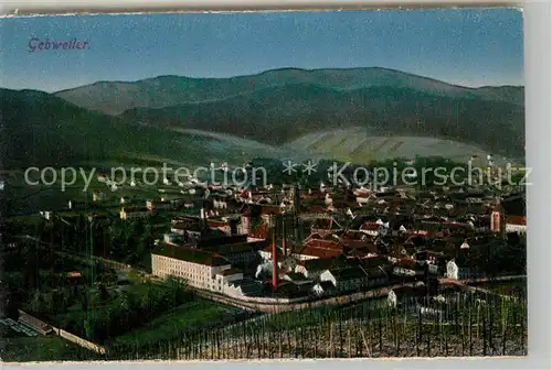 AK / Ansichtskarte Gebweiler_Elsass Panorama Gebweiler_Elsass