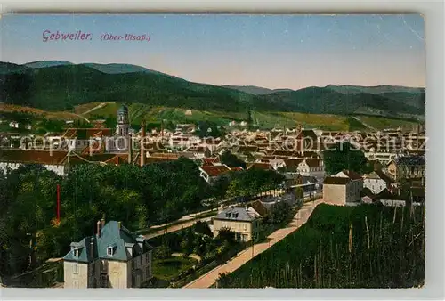 AK / Ansichtskarte Gebweiler_Elsass Panorama Gebweiler_Elsass