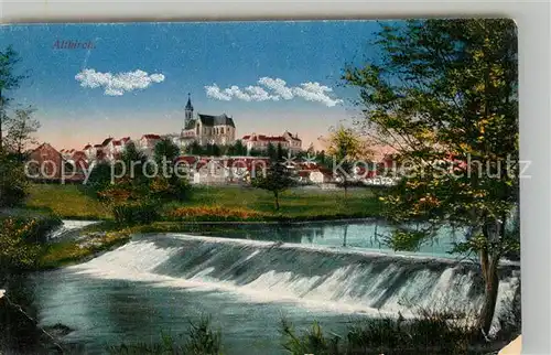 AK / Ansichtskarte Altkirch_Elsass Ortsansicht Stauwehr Altkirch Elsass