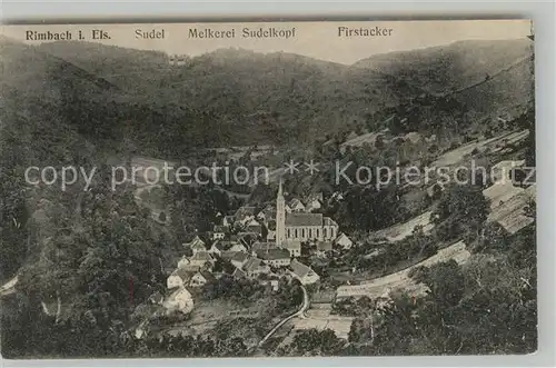 AK / Ansichtskarte Rimbach pres Masevaux Sudel Melkerei Sudelkopf Firstacker Rimbach pres Masevaux