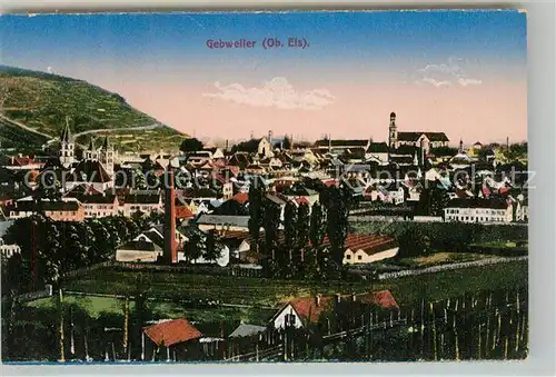AK / Ansichtskarte Gebweiler_Elsass Panorama Gebweiler_Elsass