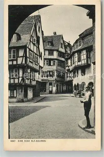 AK / Ansichtskarte Colmar_Haut_Rhin_Elsass Ortspartie Colmar_Haut_Rhin_Elsass