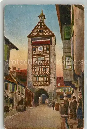 AK / Ansichtskarte Riquewihr_Haut_Rhin Dolderturm Riquewihr_Haut_Rhin