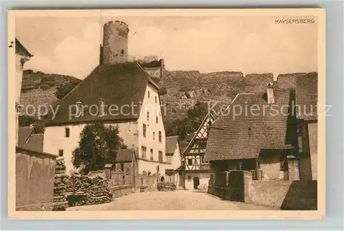 AK / Ansichtskarte Kaysersberg_Haut_Rhin Ortspartie Kaysersberg_Haut_Rhin