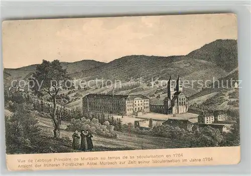 AK / Ansichtskarte Murbach_Elsass Abtei Murbach Murbach Elsass
