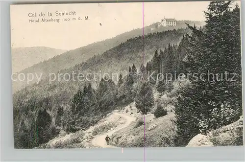 AK / Ansichtskarte Col_de_la_Schlucht Hotel Altenberg Col_de_la_Schlucht