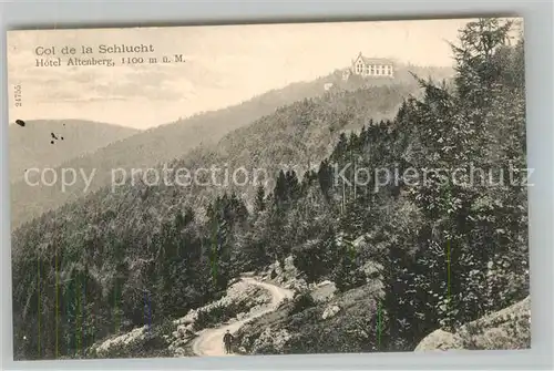 AK / Ansichtskarte Col_de_la_Schlucht Hotel Altenberg Col_de_la_Schlucht