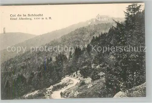 AK / Ansichtskarte Col_de_la_Schlucht Hotel Altenberg Col_de_la_Schlucht