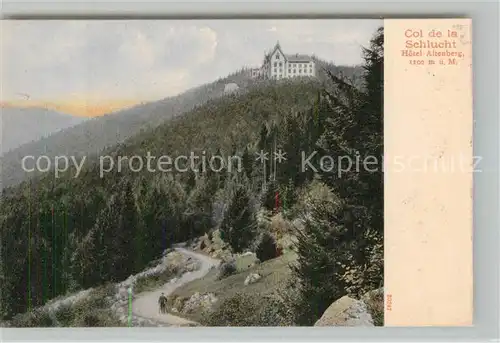 AK / Ansichtskarte Col_de_la_Schlucht Hotel Altenberg Col_de_la_Schlucht