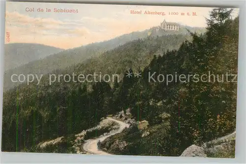 AK / Ansichtskarte Col_de_la_Schlucht Hotel Altenberg Col_de_la_Schlucht