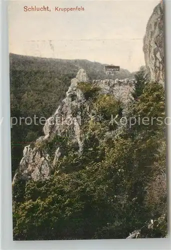 AK / Ansichtskarte La_Schlucht Kruppenfels La_Schlucht