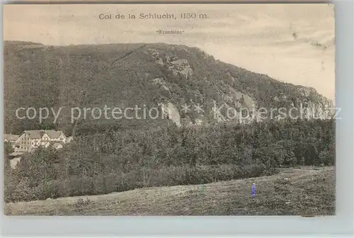 AK / Ansichtskarte Col_de_la_Schlucht Frontiere Col_de_la_Schlucht
